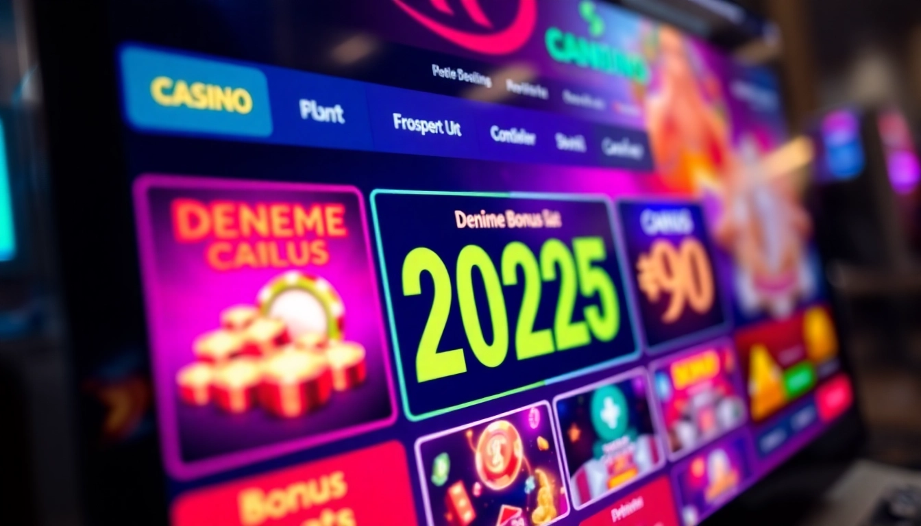 Claim your deneme bonusu 2025 with engaging casino visuals and winning opportunities.