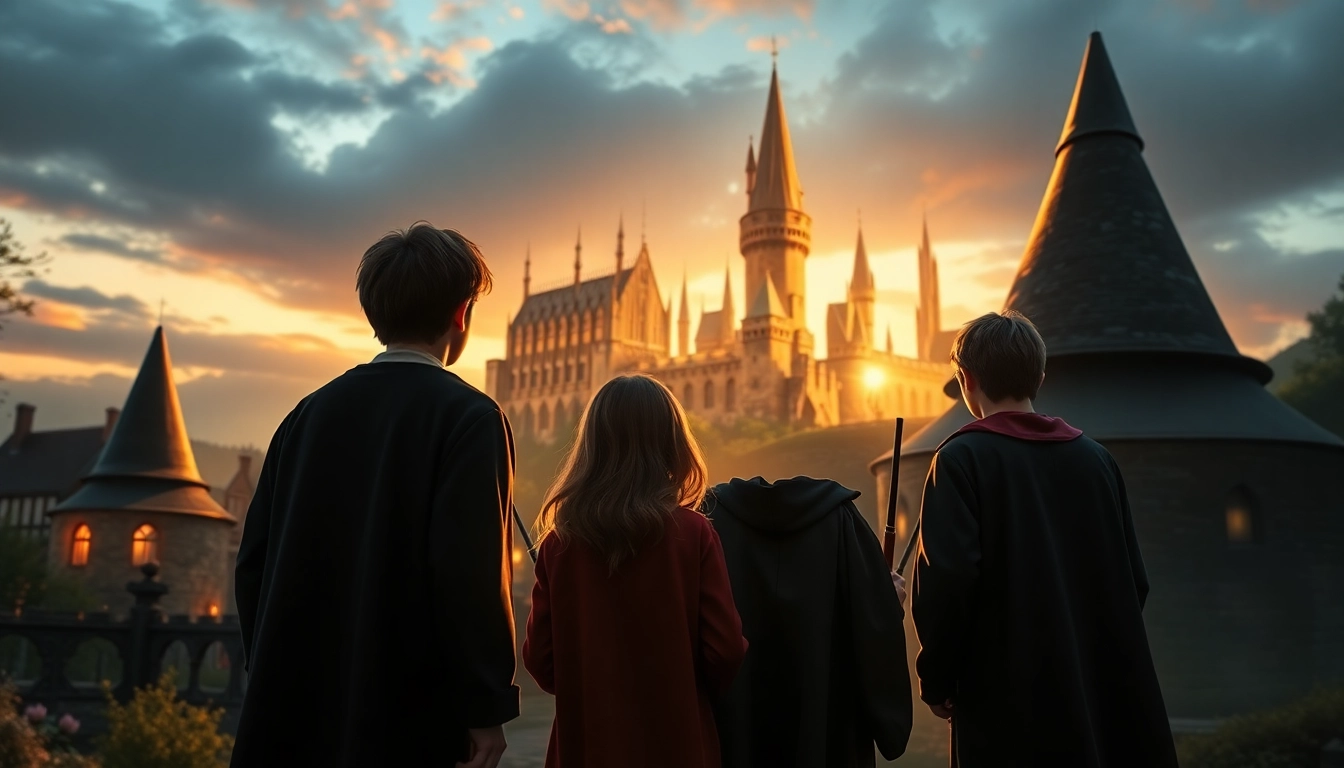 Watch the journey of Harry Potter movies in order with iconic scenes and characters.