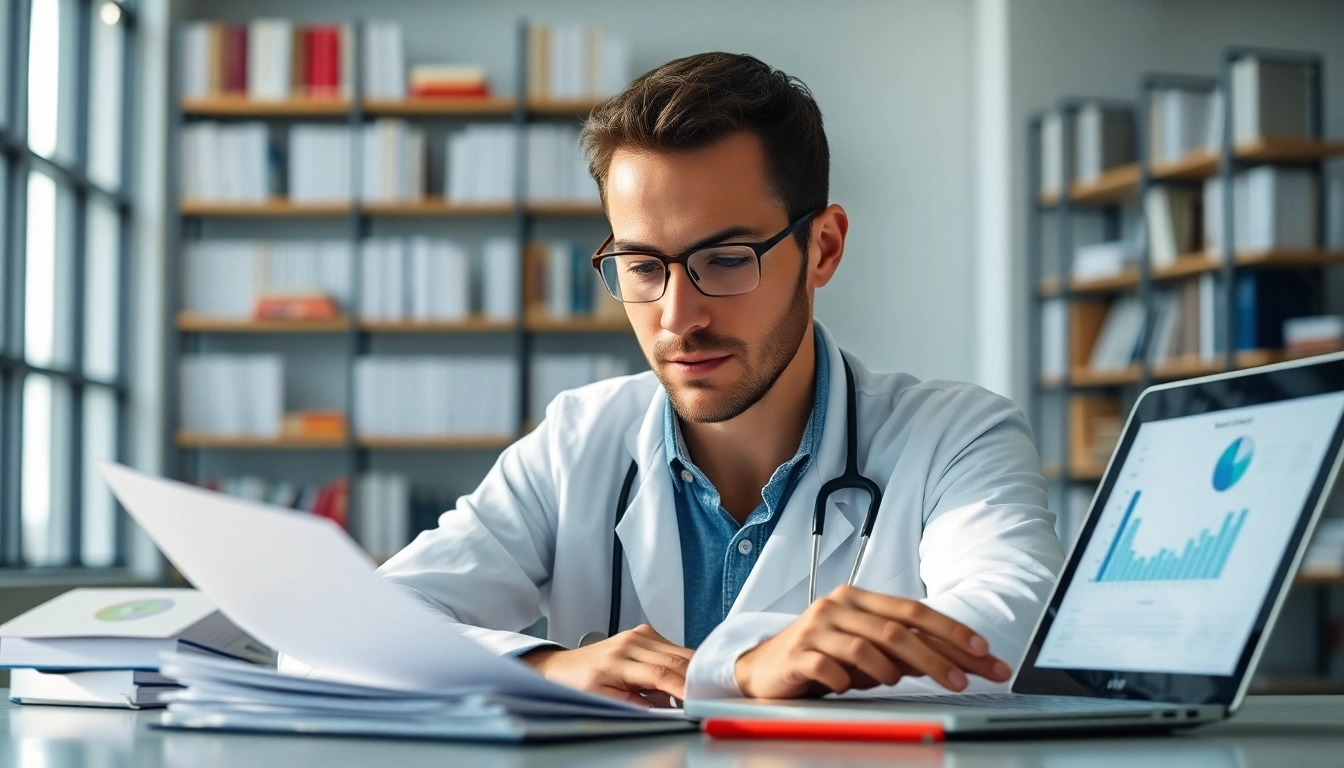 Summarize academic papers with AI, showcasing a professional researcher immersed in analysis.