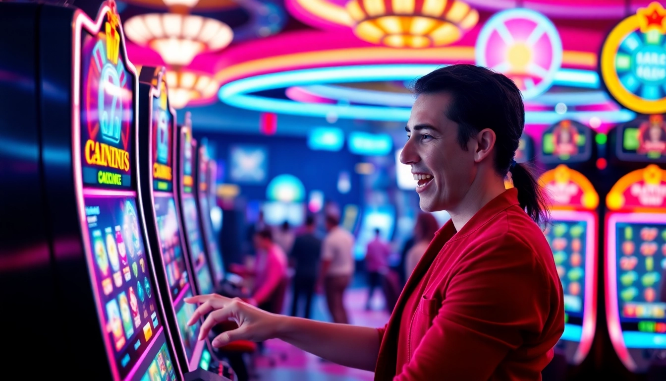Bermain di situs slot 988slot dengan mesin slot berwarna cerah yang menarik perhatian.