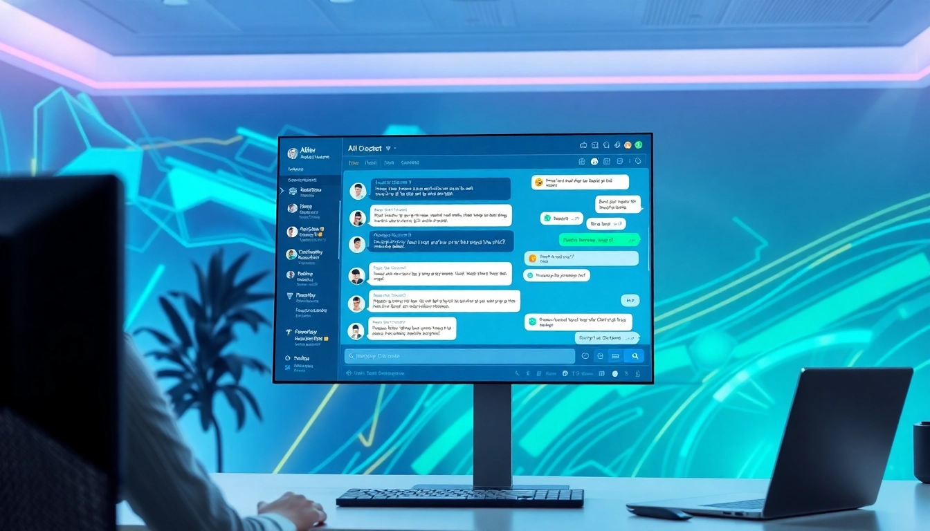 Engaging AI chat no filter interface showcasing vibrant conversations and diverse characters.