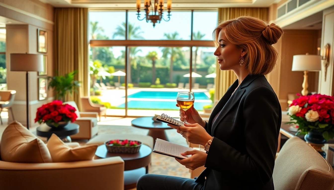 Reviewing a Four Seasons hotel stay, highlighting luxury and comfort, with elegant surroundings.