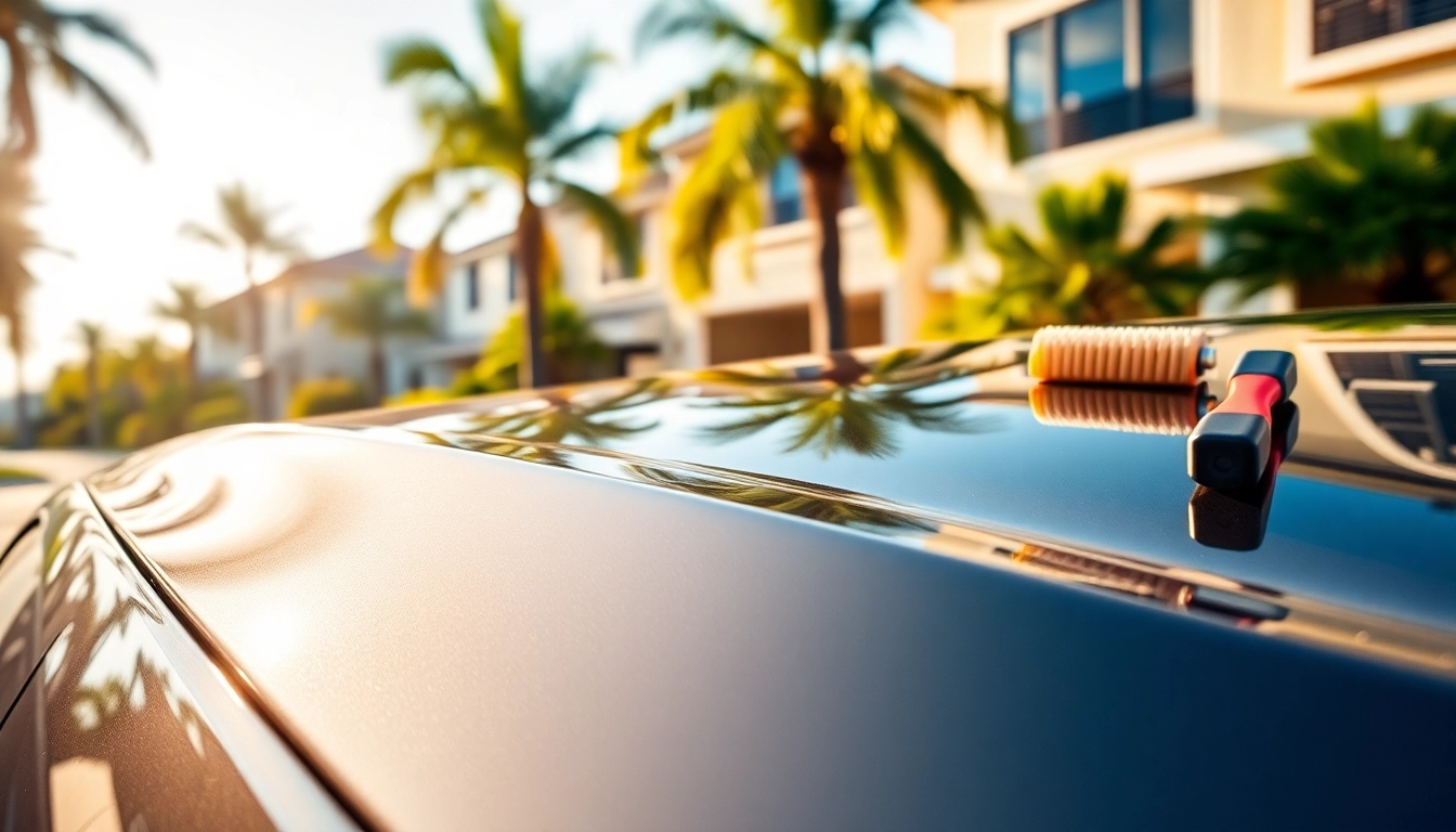 Enhance your vehicle's appearance with our detailing Jacksonville services, showcasing a glossy finish in the sun.