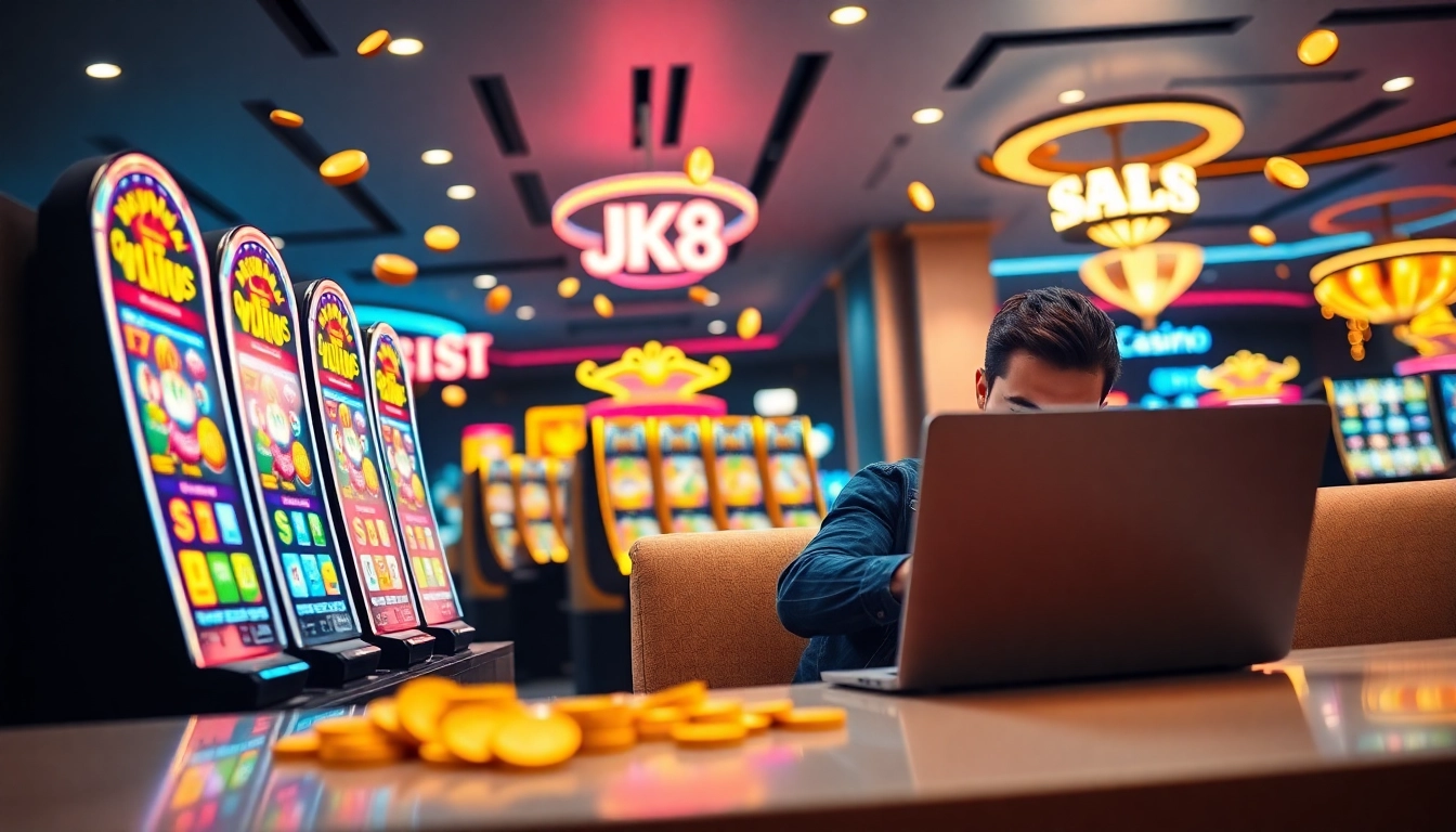 Experience the thrilling jk8 online casino with vibrant games and interactive features.