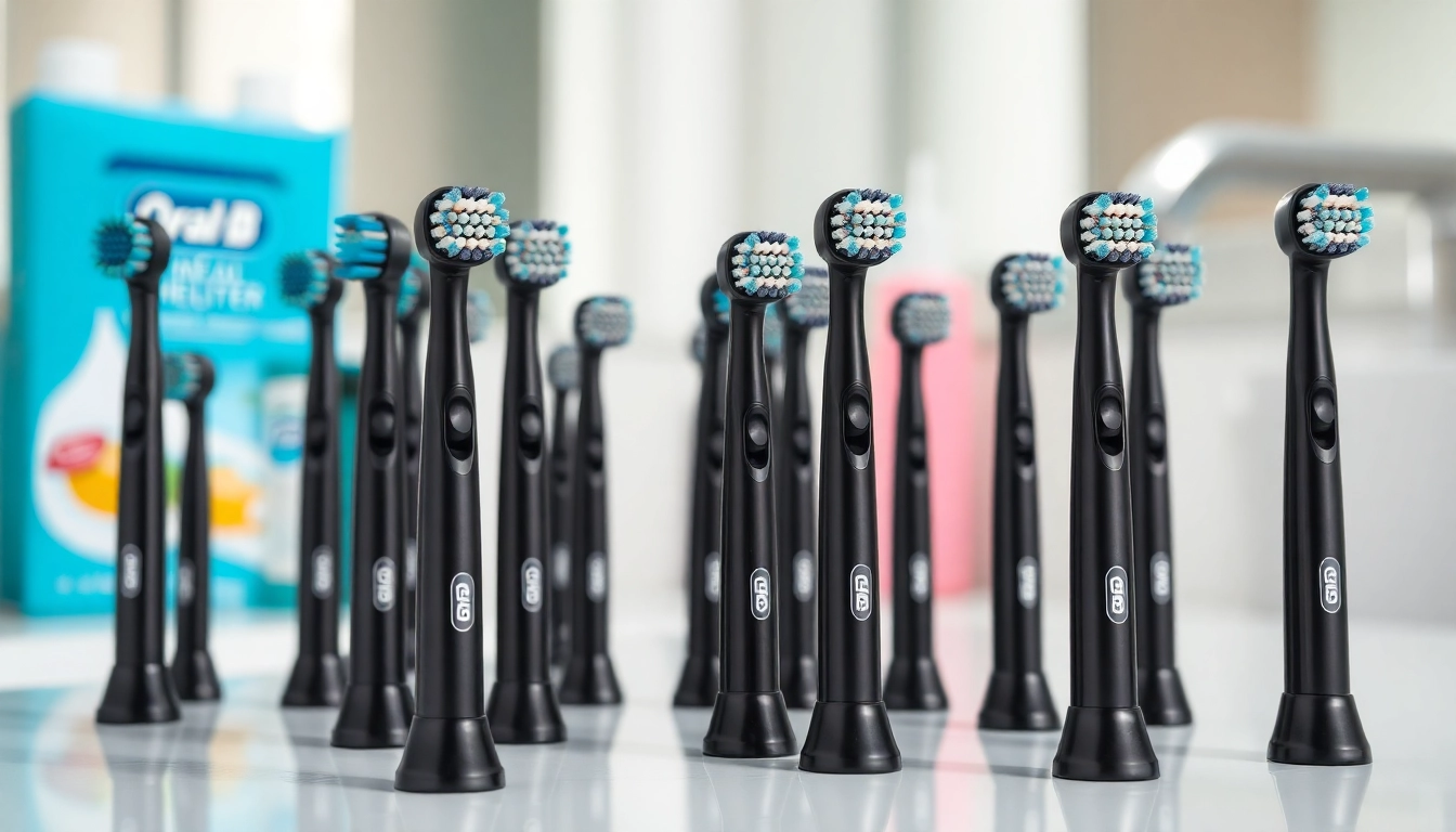 Buy Black Oral-B Toothbrush Heads for Optimal Dental Hygiene and Style