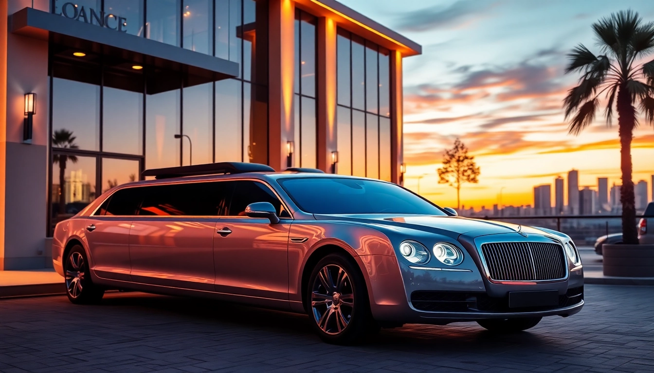 Experience premium car service Atlanta with our luxurious limousine featuring sleek design and inviting ambiance.