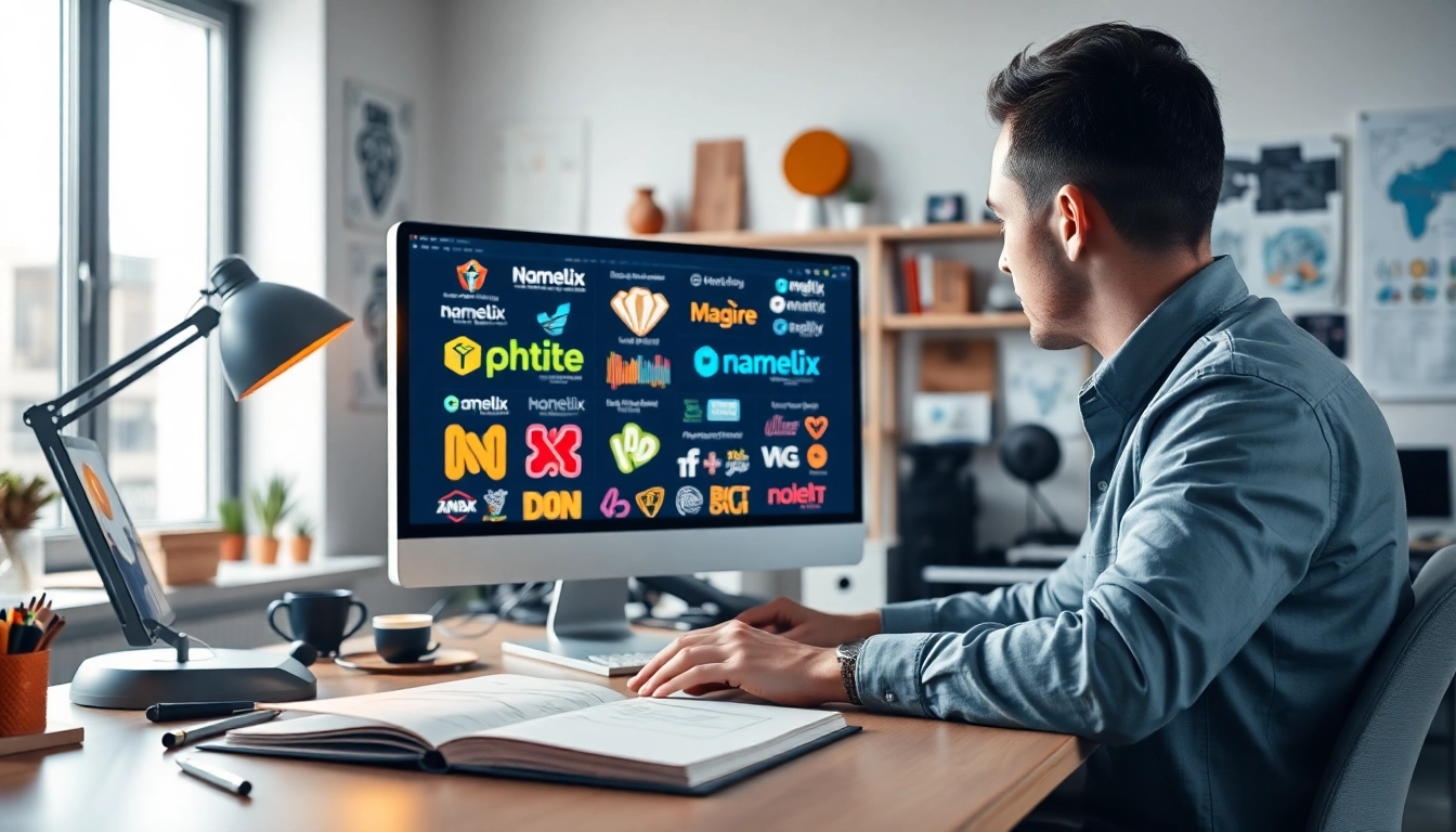 Innovative Logo Design Tips for Building Your Brand with Namelix