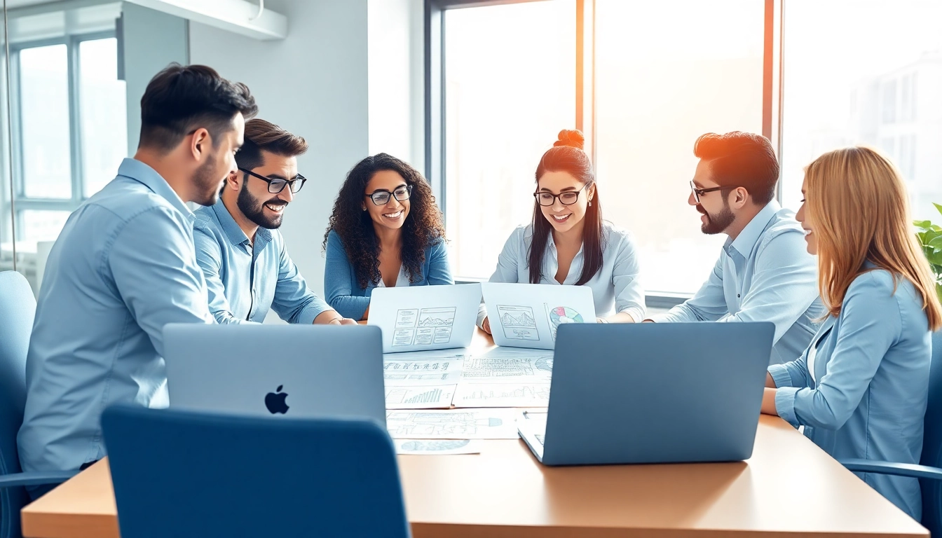 Creazione sito web agenzia con un team professionale collaborando su progetti digitali.
