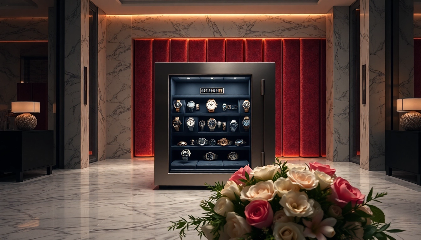 Secure your timepieces stylishly with a luxurious watch safe designed for elegance and protection.
