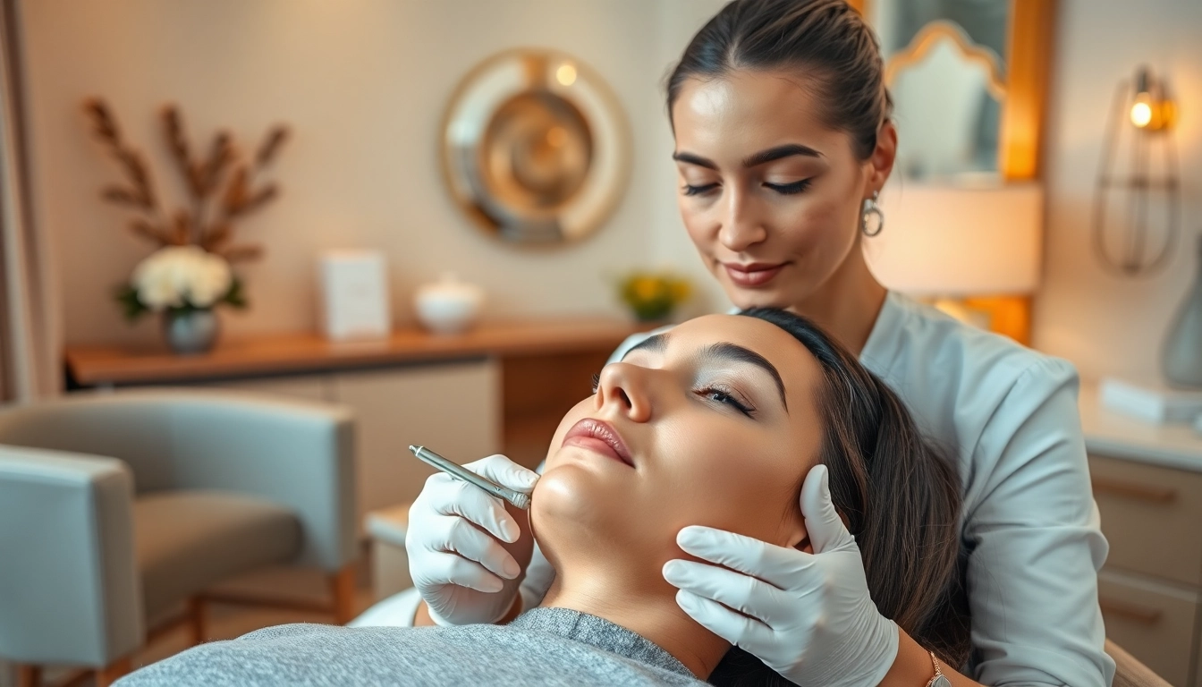Enhance your profile with dermal fillers jawline for a defined look in a medspa.