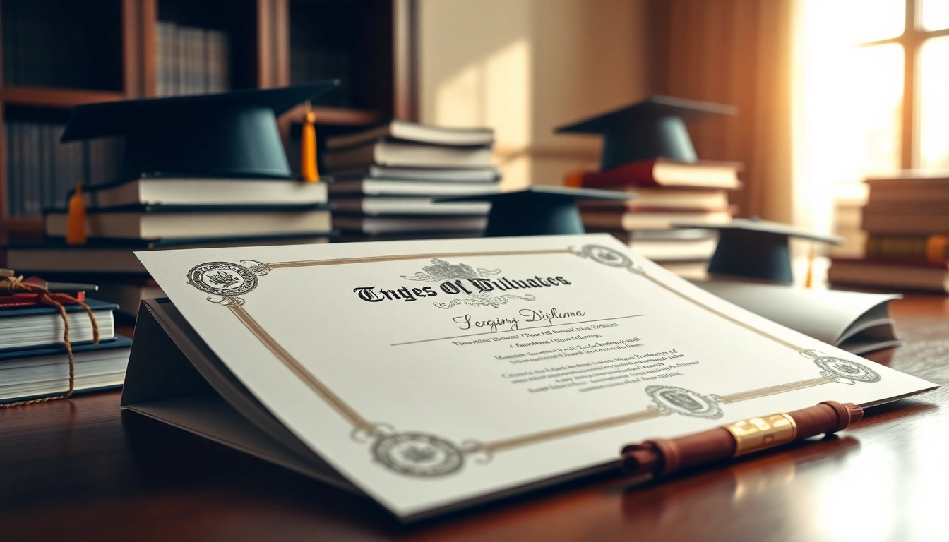 Buy a fake diploma showcased with elegant details and authentic features for a sophisticated presentation.