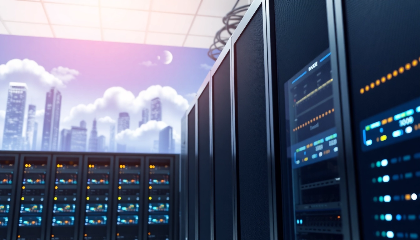 Showcase of cloud infrastructure and DevOps services in a modern data center environment.