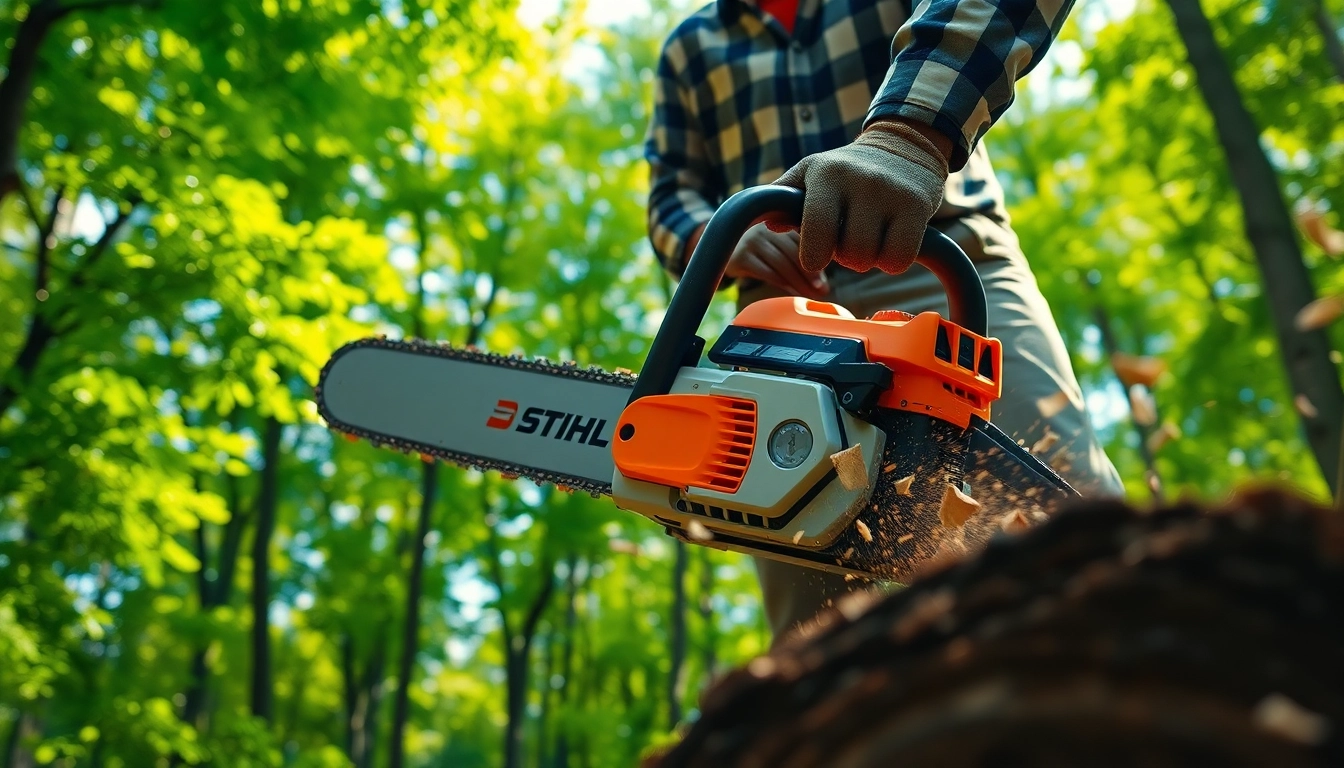 Stihl: Führende Kettensägen und Gartenwerkzeuge für Profis und Heimwerker