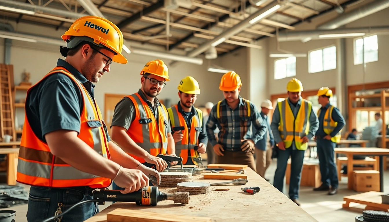 Trade schools in Hawaii provide hands-on training for aspiring construction professionals.