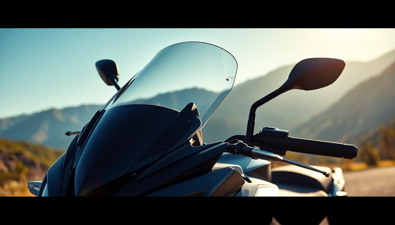 Enhance Your Ride with Quality Motorcycle Windscreen Solutions