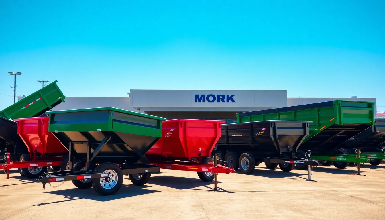 Browse durable dumpster trailers for sale showcasing versatile models and features.