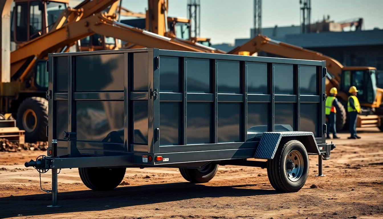 High-Quality Dumpster Trailers for Sale: Find Your Perfect Match