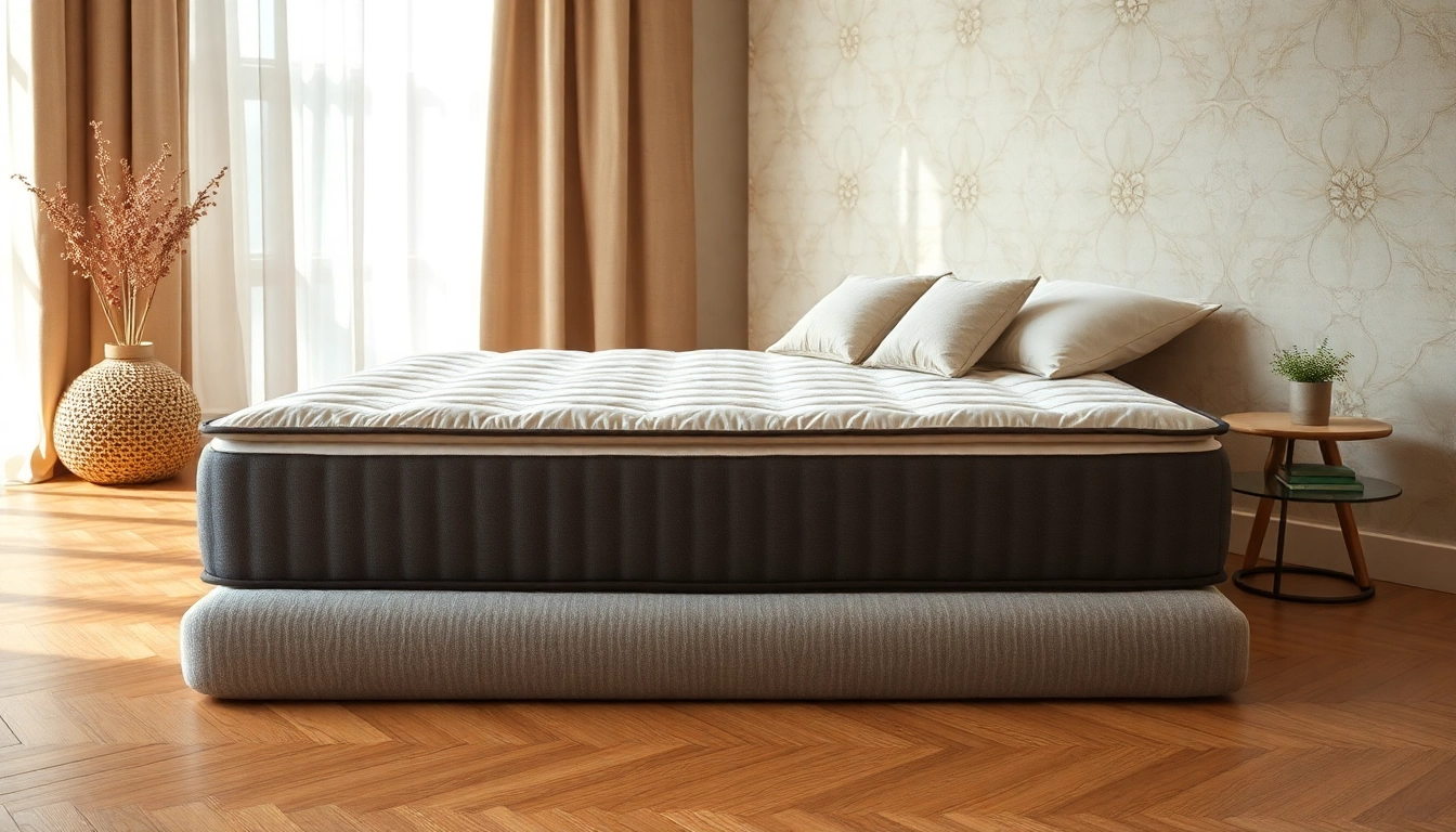 Materassi ortopedici progettati per un comfort superiore, evidenziando la loro qualità e design.