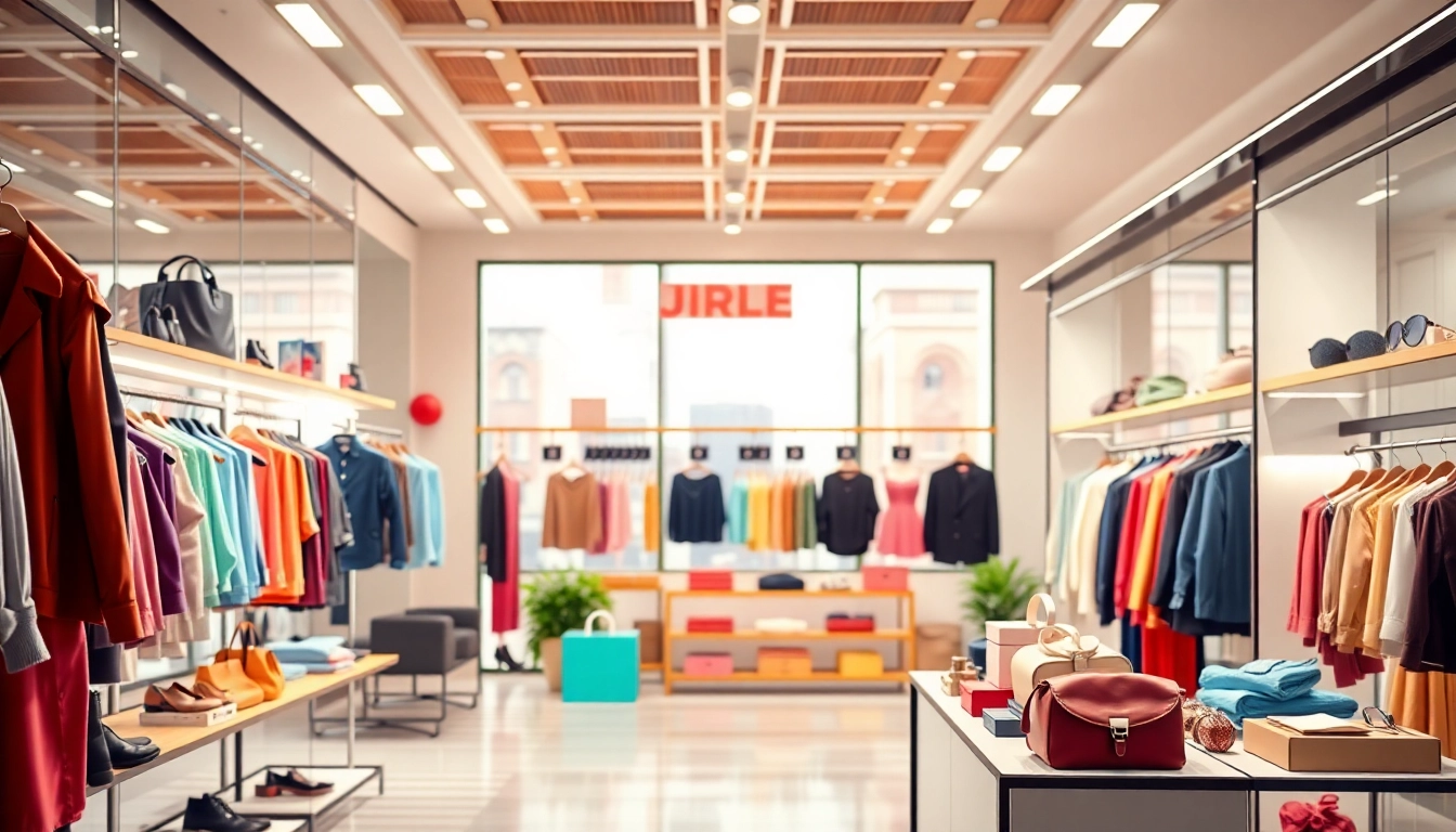 Browse stylish products at the Jirle store in a modern ecommerce environment.