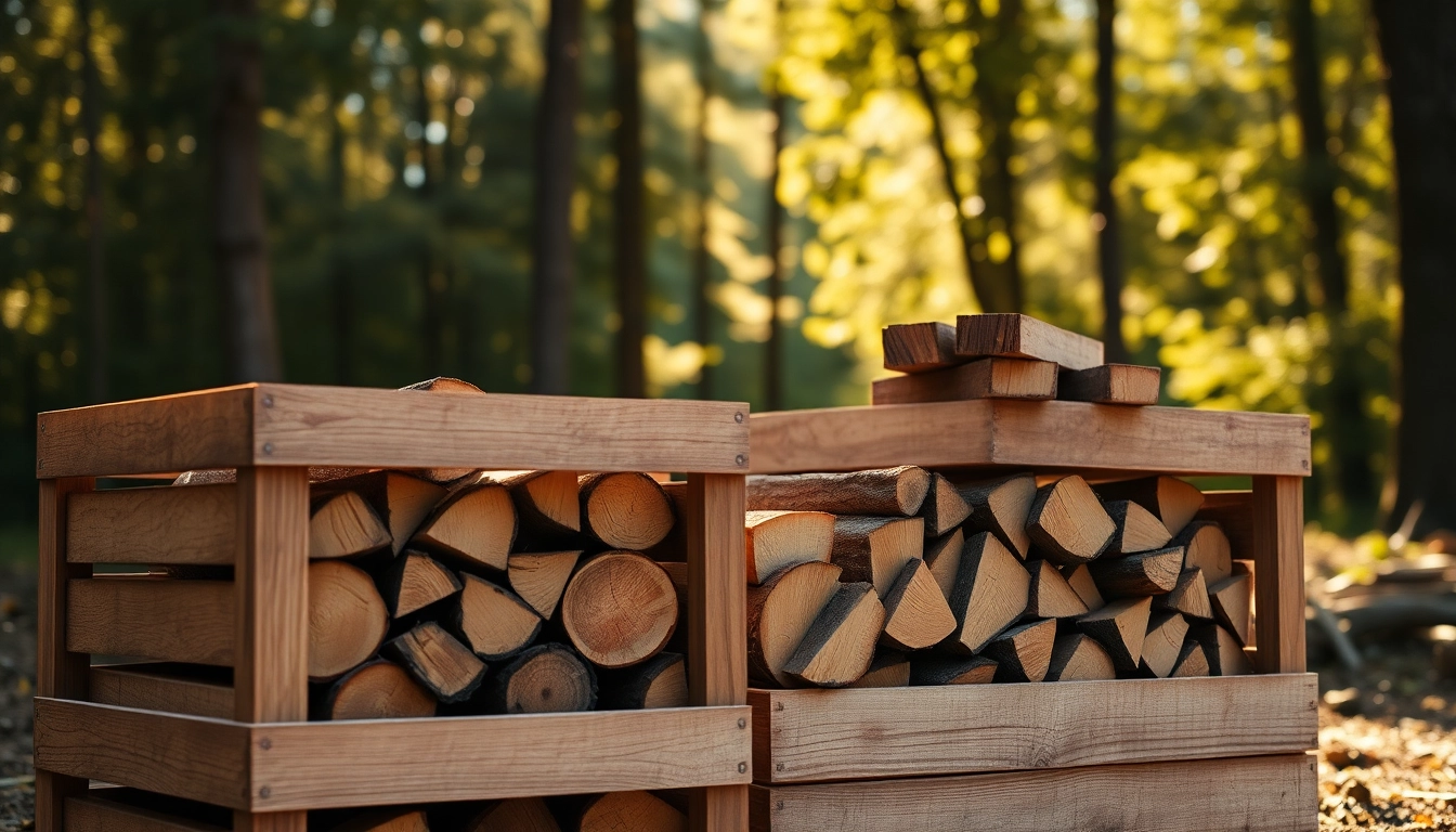 Premium Quality Oak Firewood Crates EU for Your Needs